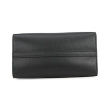 Load image into Gallery viewer, PRADA Mono Chrome 2-way Handbag Black1BA156 Saffiano LeatherLeather
