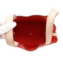将图像加载到图库查看器中，HERMES Picotin Lock Touch Rouge Tomate/Rose Eglantine Taurillon Clemence Size PM
