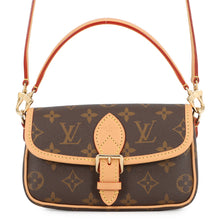 将图像加载到图库查看器中，LOUIS VUITTON Nano Diane NoirM83298 Monogram
