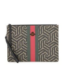 Load image into Gallery viewer, GUCCI Cherie B Clutch Bag Black/Multicolor433665 GG Kaleido Leather
