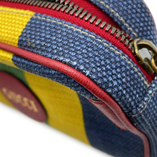将图像加载到图库查看器中，GUCCI Baiadera Waist Bag Red/Multicolor625895 Canvas Leather
