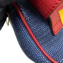 将图像加载到图库查看器中，GUCCI Baiadera Waist Bag Red/Multicolor625895 Canvas Leather
