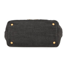 将图像加载到图库查看器中，PRADA Mini Canapa Robot 2-Way Bag Black/Multicolor1BG439 Denim Leather
