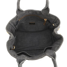 将图像加载到图库查看器中，PRADA Mini Canapa Robot 2-Way Bag Black/Multicolor1BG439 Denim Leather
