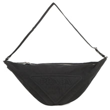 将图像加载到图库查看器中，PRADA Shoulder Bag Black2VY007 Canvas
