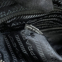 Load image into Gallery viewer, PRADA Triangle Logo Quilted Shoulder Bag Black2VH991_2BE6_F0806 Nylon Leather
