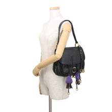 将图像加载到图库查看器中，PRADA Corsaire 2WAY Bag Black1BD080_2AIX_F0002 Leather
