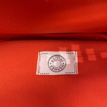 Load image into Gallery viewer, HERMES Dog carrier bag Navy/Brown Canvas
