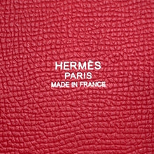 Load image into Gallery viewer, HERMES Muzaldine Rouge Casaque/Multicolor Epsom Silk
