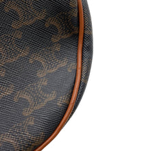Load image into Gallery viewer, CELINE Triomphe Heart 2-way Bag Tan198222 PVC Leather
