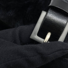将图像加载到图库查看器中，FENDI Mamma bucket Black Fur Leather
