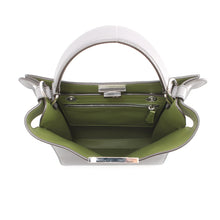 Load image into Gallery viewer, FENDI Peekaboo X-Lite Gray7VA611 Leather Size Small
