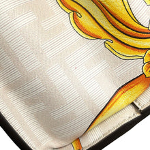 将图像加载到图库查看器中，FENDI Fendace Peekaboo White/Yellow8BN244 Leather Size Mini
