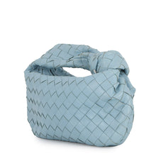 Load image into Gallery viewer, Bottega Veneta Jodie INTRECCIATO Handbag Light Blue651876 Leather Size Mini
