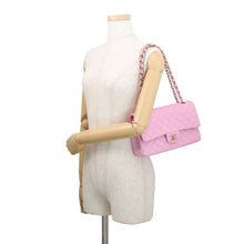 Load image into Gallery viewer, CHANEL Matelasse ChainShoulder Bag PinkA01112 Caviar Leather Size 25
