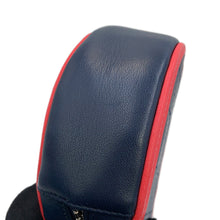 Load image into Gallery viewer, CHANEL Matelasse Round Chain Shoulder Bag Navy/PinkAP0060 Lambskin
