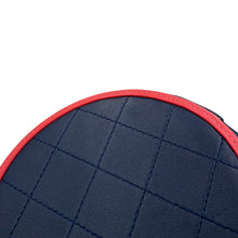 Load image into Gallery viewer, CHANEL Matelasse Round Chain Shoulder Bag Navy/PinkAP0060 Lambskin
