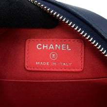 Load image into Gallery viewer, CHANEL Matelasse Round Chain Shoulder Bag Navy/PinkAP0060 Lambskin
