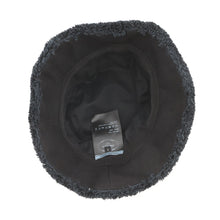 将图像加载到图库查看器中，PRADA Logo Embroidery Bucket Hat Size S Black1HC137_2DX0 Polyester100%
