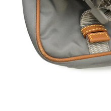 将图像加载到图库查看器中，PRADA Shoulder Bag Black/Gray/Brown2VD769 Nylon Leather
