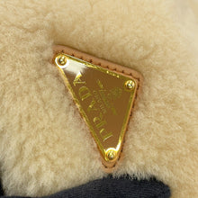 Load image into Gallery viewer, PRADA Arke Bag Beige1BC194_2EC9_F03KL_V_OOO Shearling Leather Size Small
