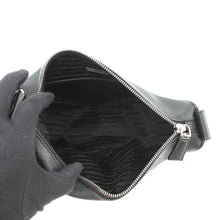 Load image into Gallery viewer, PRADA Triangle Shoulder Bag Black2VH155 Saffiano LeatherLeather
