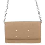 Maison Margiela Maison Margiela 4 Stitch Chain Wallet BeigeSA3UI0008P4455T2172 Leather