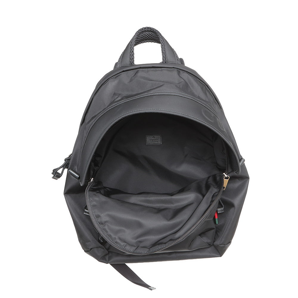 GUCCI Cherie line Backpack Black800265 Nylon Leather– GALLERY RARE