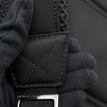 将图像加载到图库查看器中，GUCCI Cherie line Backpack Black800265 Nylon Leather
