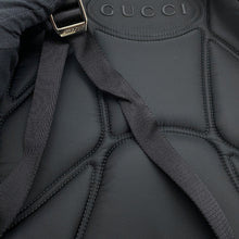 将图像加载到图库查看器中，GUCCI Cherie line Backpack Black800265 Nylon Leather
