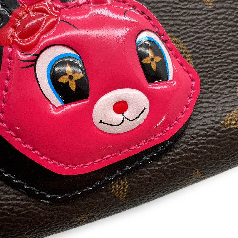 LOUIS VUITTON Zippy Wallet Animogram Nicolas Ghesquière Rabbit
