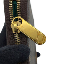 将图像加载到图库查看器中，LOUIS VUITTON Zippy Wallet Animogram Nicolas Ghesquière Rabbit Brown/GreenM83689 Monogram/Patent Leather
