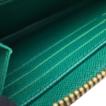 将图像加载到图库查看器中，LOUIS VUITTON Zippy Wallet Animogram Nicolas Ghesquière Rabbit Brown/GreenM83689 Monogram/Patent Leather
