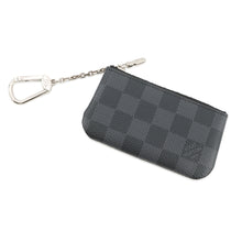 Load image into Gallery viewer, LOUIS VUITTON Pochette Cles NoirN60155 Damier Graphite

