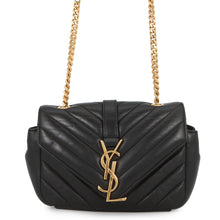 将图像加载到图库查看器中，SAINT LAURENT PARIS Baby Chai ChainShoulder Bag Black399289BWT011000 Leather
