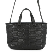 Load image into Gallery viewer, BALENCIAGA Signature BB Monogram Handbag Black702699 Calf Leather Size Small
