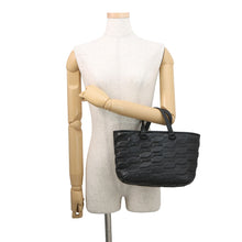 Load image into Gallery viewer, BALENCIAGA Signature BB Monogram Handbag Black702699 Calf Leather Size Small
