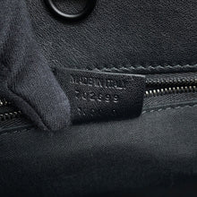 Load image into Gallery viewer, BALENCIAGA Signature BB Monogram Handbag Black702699 Calf Leather Size Small
