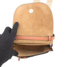 将图像加载到图库查看器中，LOEWE Gate Shoulder Bag BrownA650N46X13 Leather Canvas Size Mini
