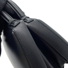 将图像加载到图库查看器中，LOEWE Handbag Black Leather

