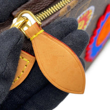 将图像加载到图库查看器中，LOUIS VUITTON LVxYK Toiletry Pouch on Chain Brown/MulticolorM81982 Monogram
