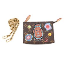 将图像加载到图库查看器中，LOUIS VUITTON LVxYK Toiletry Pouch on Chain Brown/MulticolorM81982 Monogram

