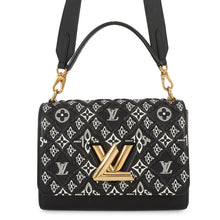 将图像加载到图库查看器中，LOUIS VUITTON Twist NoirM57442 Monogram・Jacquard SINCE1854 Size MM
