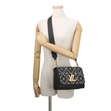 将图像加载到图库查看器中，LOUIS VUITTON Twist NoirM57442 Monogram・Jacquard SINCE1854 Size MM
