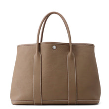 Load image into Gallery viewer, HERMES Garden Party Etoupe Negonda Leather Size PM
