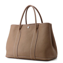 Load image into Gallery viewer, HERMES Garden Party Etoupe Negonda Leather Size PM
