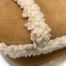 将图像加载到图库查看器中，Dior Saddle bag Brown/White Mouton
