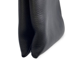 将图像加载到图库查看器中，Dior Pillow Saddlebag Black Leather
