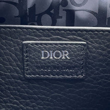 将图像加载到图库查看器中，Dior Pillow Saddlebag Black Leather
