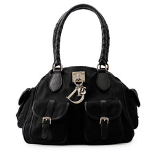 Load image into Gallery viewer, Dior Lovely Oblique Handbag BlackNLC44164 Nylon Leather
